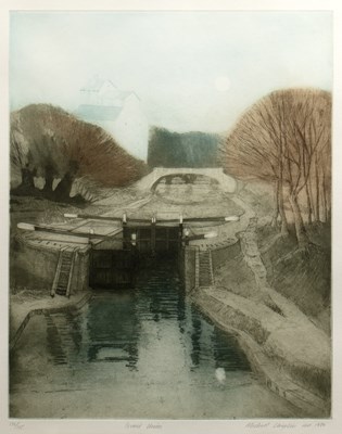 Lot 60 - Michael Chaplin (b.1943) 'Grand Union', pencil...