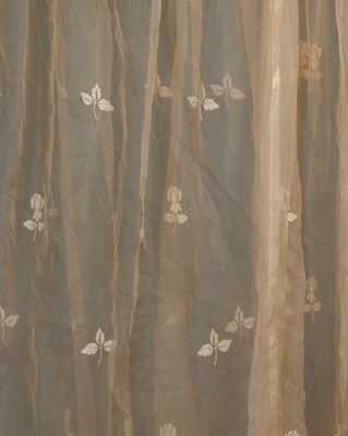 Lot 221 - Two pairs of voile curtains