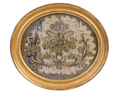 Lot 330 - An 18th/19th century Italian textile fragment