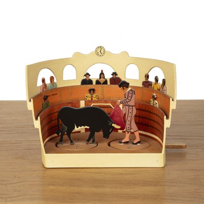Lot 394 - Painted wooden automaton Late 20th Century,...