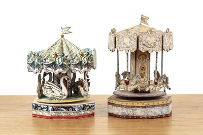 Lot 395 - Two Italian musical toys Late 20th Century,...