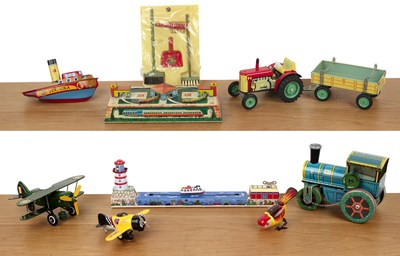 Lot 397 - Collection of tin toys To include Schylling,...
