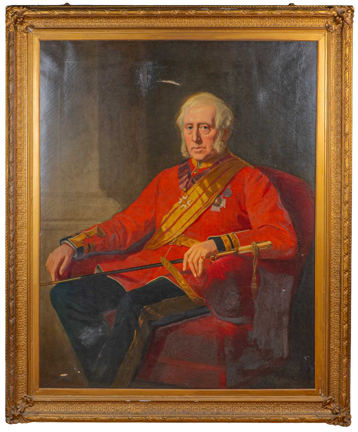 Lot 83 - English School (19th century) Portrait of...