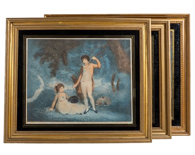 Lot 361 - Three early 19th-century stipple engravings
