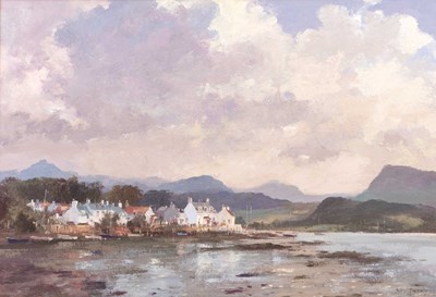 Lot 446 - Roy Perry (1935-1993) A Scottish coastal scene,...
