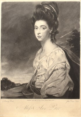 Lot 61 - John Dean, after George Romney Miss Ann Parr,...