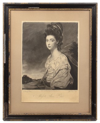 Lot 61 - John Dean, after George Romney Miss Ann Parr,...