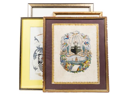 Lot 205 - A group of five prints