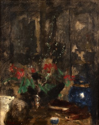 Lot Walter Sickert (1860-1942) Still Life on the...