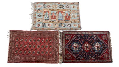 Lot 3 - Two rugs and a Kilim