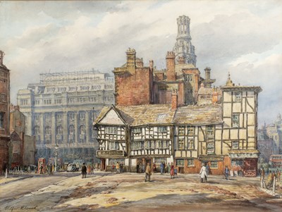 Lot 217 - Wilfred Rene Wood (1888-1976) 'The Shambles,...