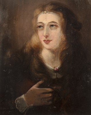 Lot 84 - English School (19th century) Portrait of a...