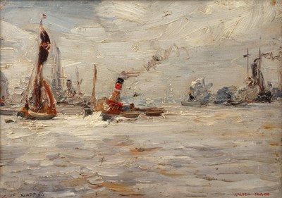 Lot 246 - Walter Taylor (1860-1943) 'Off Wapping',...