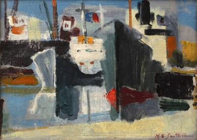 Lot Maurice Élie Sarthou (1911-2000) Port de Sete,...