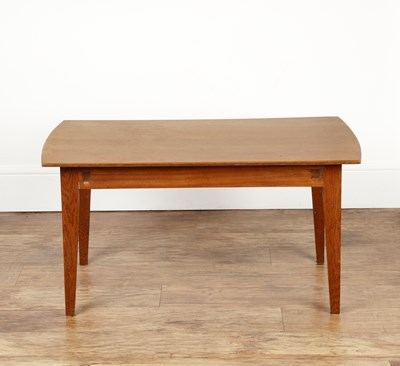 Lot 52 - 20th Century Oak, table with shaped top,...