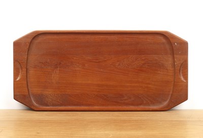 Lot 25 - Mandalay (Danish) Teak, twin-handled...