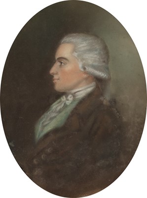 Lot 527 - French School (19th century) Portrait of a...