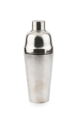 Lot 653 - A Japanese silver cocktail shaker, with...