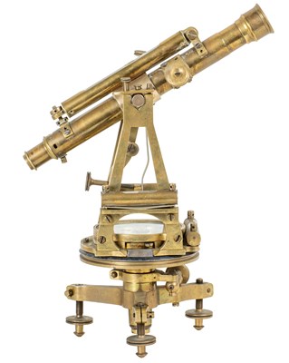 Lot 217 - A modern brass theodolite