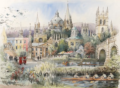 Lot 250 - Tim Widdowson (20th century) 'An Oxford...