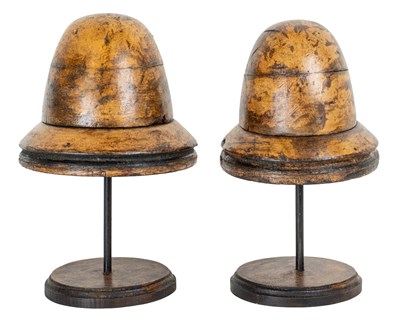 Lot 194 - Two hat moulds