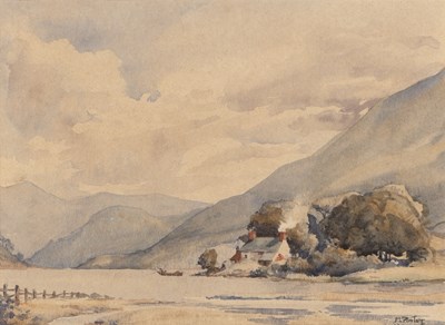 Lot 127 - Harry Sheldon (British, 1923-2002) canal study,...