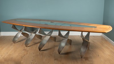Lot 135 - A Johnny Grey director's or dining table