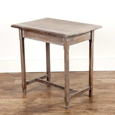 Lot 77 - Cotswold School Limed style oak, table with...