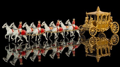 Lot 1348 - A boxed Lesney 1953 coronation coach
