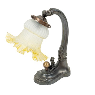 Lot 1035 - An Italian Liberty-style desk lamp