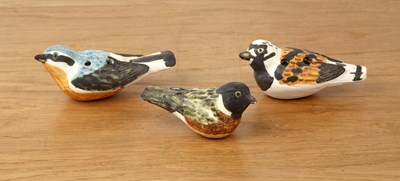 Lot 319 - Neil Ions (b.1949) Three ocarinas in the form...