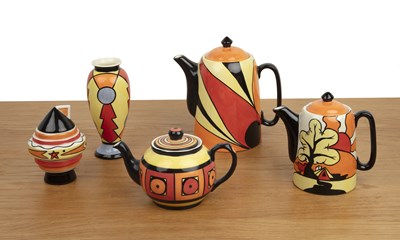 Lot 242 - Lorna Bailey (b.1978) at Old Ellgreave Pottery...