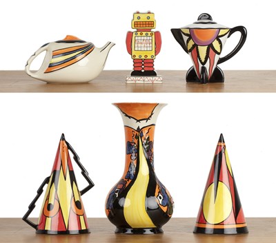 Lot 247 - Lorna Bailey (b. 1978) at Ellgreave Pottery...
