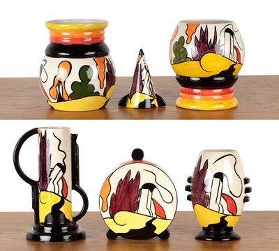 Lot 256 - Lorna Bailey (b.1978) at Old Ellgreave Pottery...