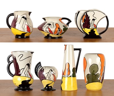 Lot 257 - Lorna Bailey (b.1978) at Old Ellgreave Pottery...