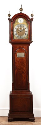 Lot 6 - Mahogany longcase clock by William Smith of...