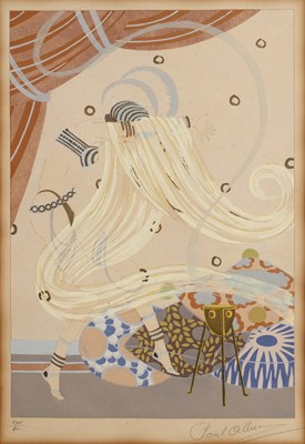 Lot 170 - Paul Allier (1883-1967) 'Dancing figure',...