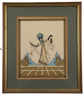 Lot 165 - Emile Gallois (1882-1965) dancing figures of...