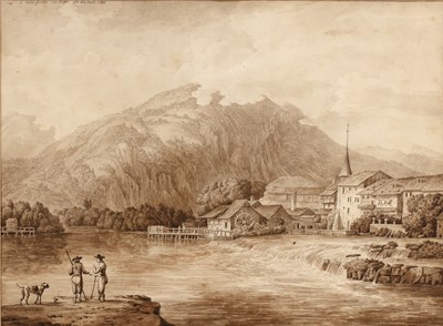 Lot 114 - Jacob Philipp Hackert (German, 1737-1807)...
