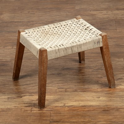 Lot 14 - Danish 20th Century, woven lattice-topped...