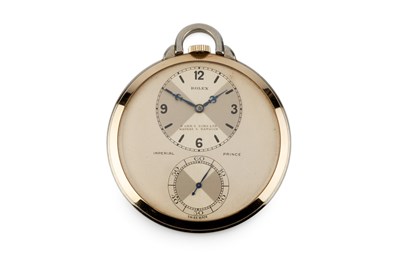 Lot 344 - A 9ct gold 'Prince Imperial' open face pocket...