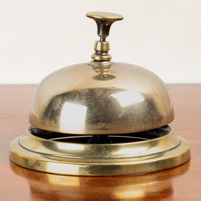 Lot 1138 - A 19th century reception bell