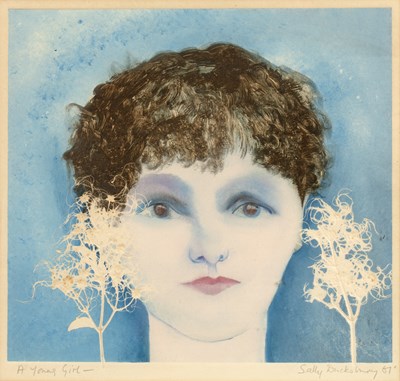 Lot 135 - Sally Ducksbury (1934-2015)  'A young girl',...