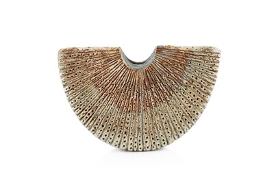 Lot 445 - Alan Wallwork (1931-2019) Demi-lune vessel...