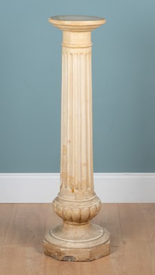 Lot 457 - A plaster column