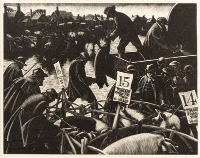 Lot 81 - Clare Leighton (1898-1989) 'The Fat Stock...