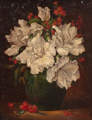 Lot 390 - English School (19th century) Still life - a...
