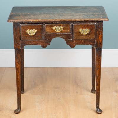 Lot 1117 - A group of three 18th century and later tables