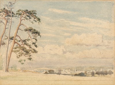 Lot 261 - Bernard Cecil Gotch (1876-1973) Oxford spires,...
