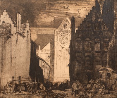 Lot 42 - After Frank Brangwyn (1867-1956) Church of St....